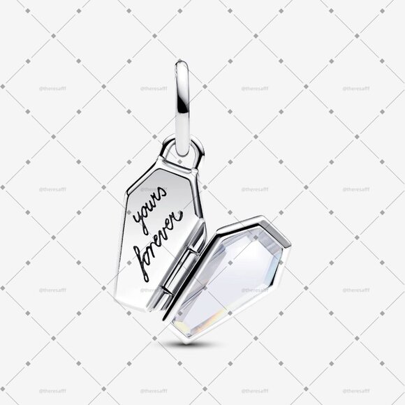 Pandora Openable Glow-in-the-dark Coffin Charm - Picture 2 of 3